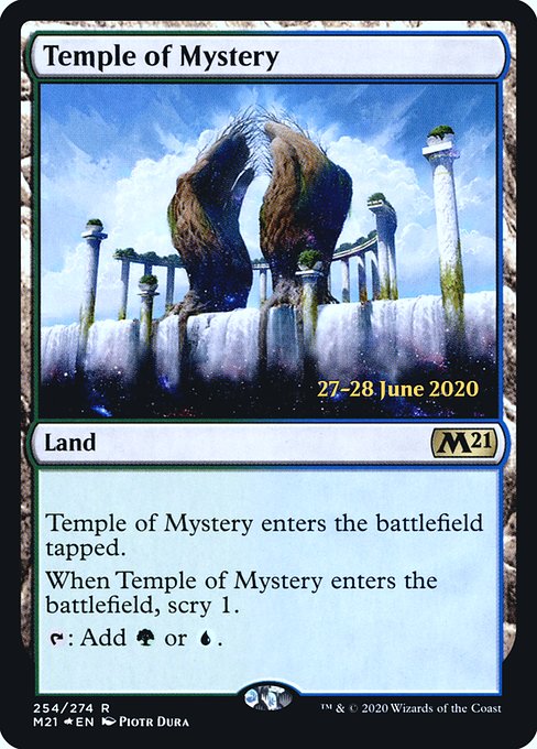 Temple of Mystery (254s) [Core Set 2021 Promos]