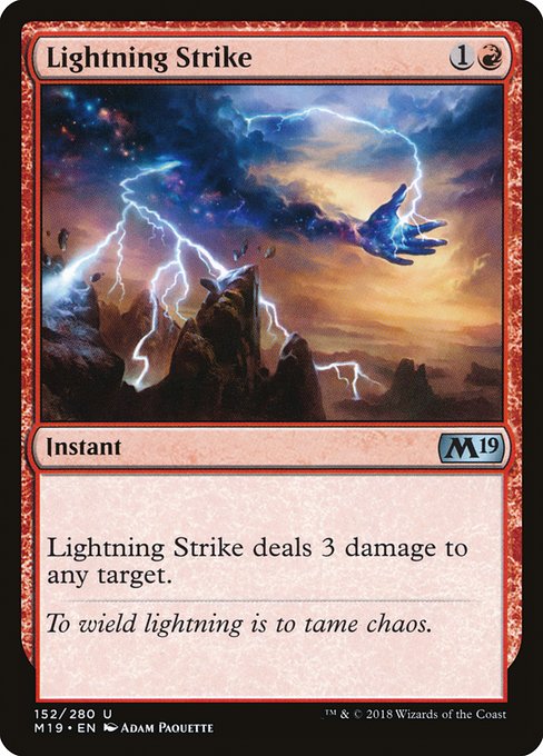 Lightning Strike (152) [Core Set 2019]