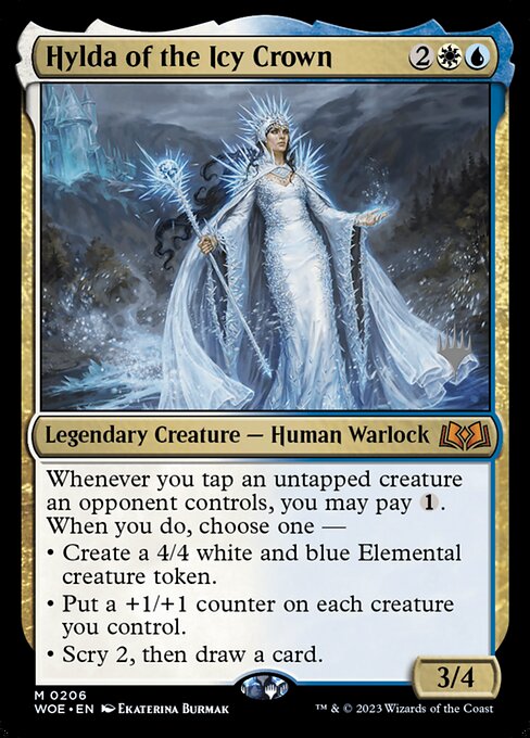 Hylda of the Icy Crown (206p) [Wilds of Eldraine Promos]