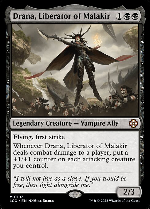 Drana, Liberator of Malakir (193) [The Lost Caverns of Ixalan Commander]
