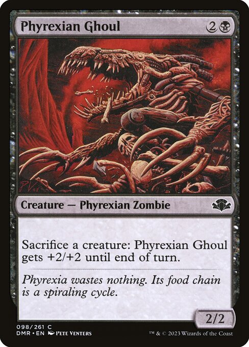 Phyrexian Ghoul (98) [Dominaria Remastered]