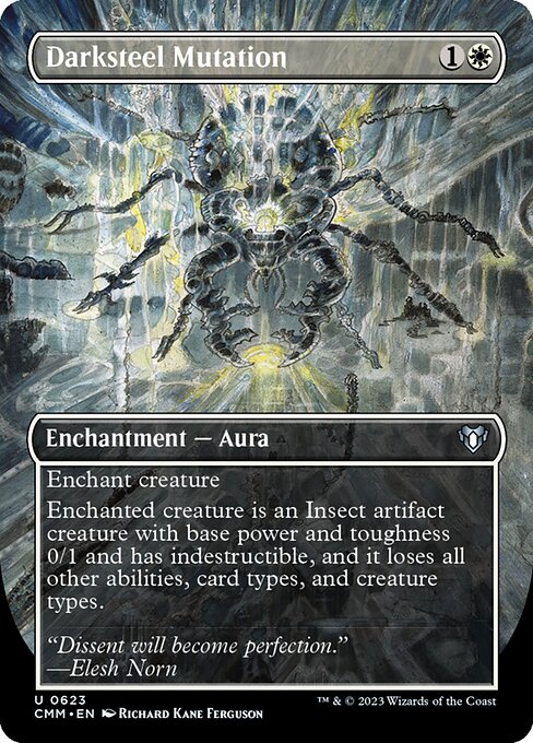 Darksteel Mutation (623) [Commander Masters] [Borderless]