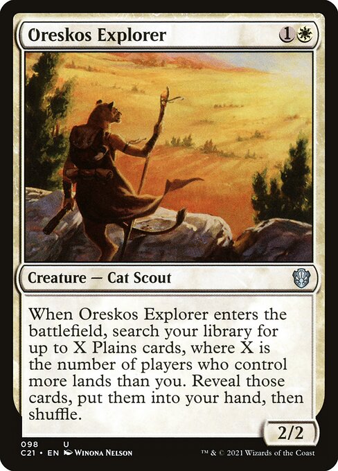 Oreskos Explorer (98) [Commander 2021]