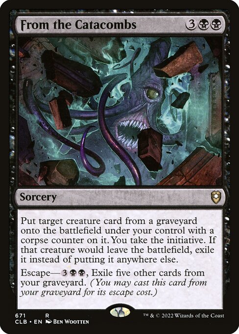 From the Catacombs (671) [Commander Legends: Battle for Baldur's Gate]