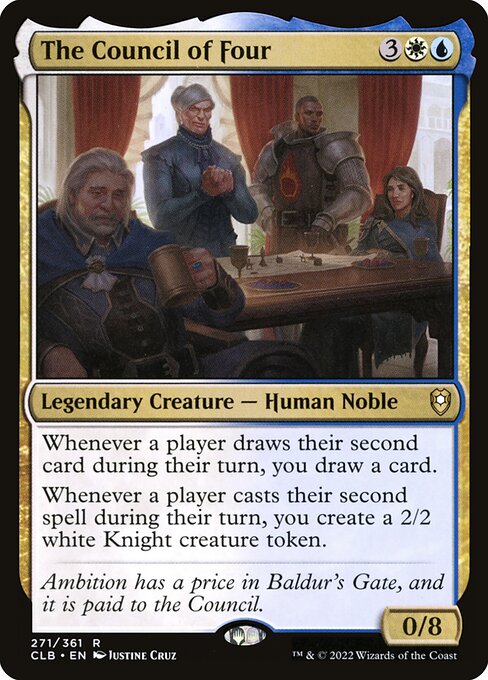 The Council of Four (271) [Commander Legends: Battle for Baldur's Gate]
