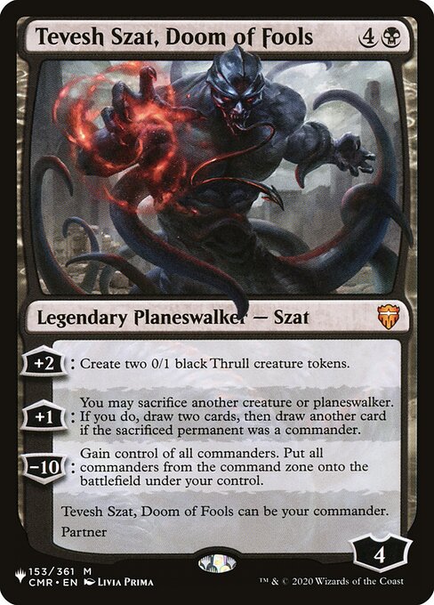 Tevesh Szat, Doom of Fools (CMR-153) [The List]