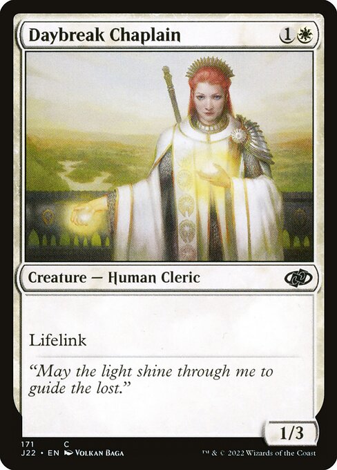 Daybreak Chaplain (171) [Jumpstart 2022]