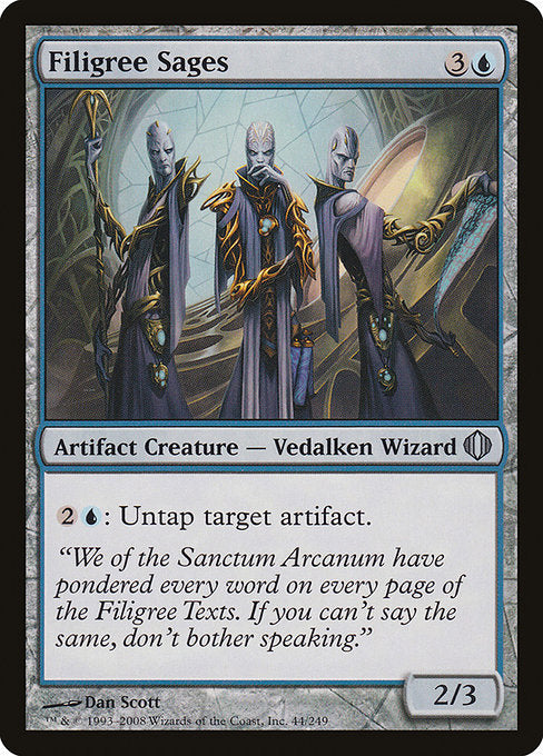 Filigree Sages (44) [Shards of Alara]
