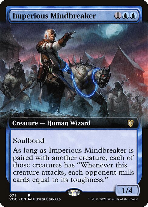 Imperious Mindbreaker (71) [Crimson Vow Commander] [Extended Art]