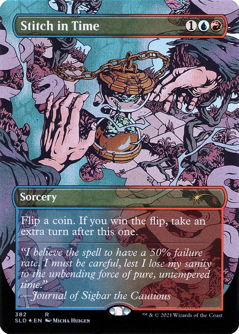 Stitch in Time // Stitch in Time (382) [Secret Lair Drop] [Borderless]