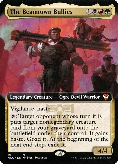 The Beamtown Bullies (101) [New Capenna Commander] [Extended Art]