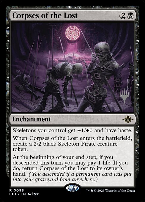 Corpses of the Lost (98p) [The Lost Caverns of Ixalan Promos]