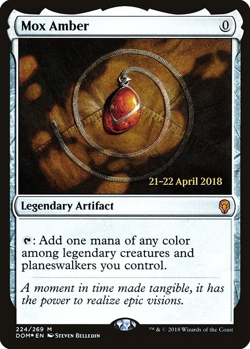 Mox Amber (224s) [Dominaria Promos]