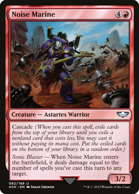 Noise Marine (82) [Warhammer 40,000 Commander]