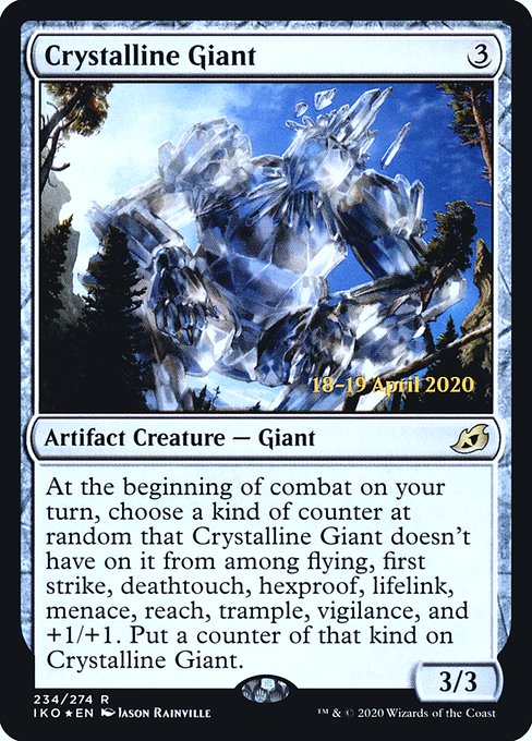 Crystalline Giant (234s) [Ikoria: Lair of Behemoths Promos]