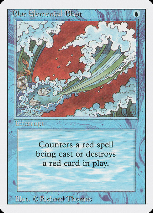 Blue Elemental Blast (49) [Revised Edition]