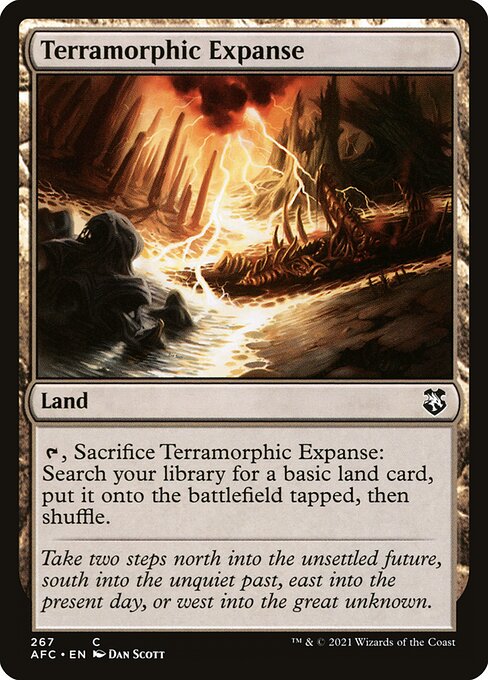 Terramorphic Expanse (267) [Forgotten Realms Commander]