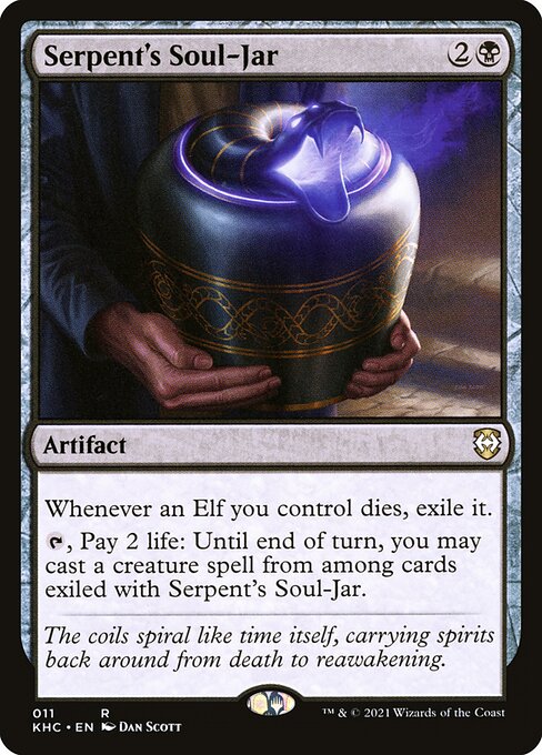 Serpent's Soul-Jar (11) [Kaldheim Commander]