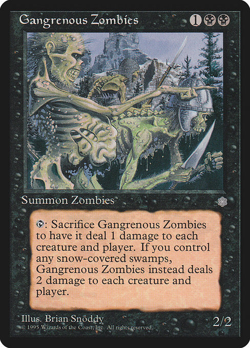 Gangrenous Zombies (127) [Ice Age]