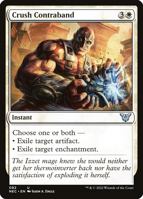 Crush Contraband (82) [Neon Dynasty Commander]
