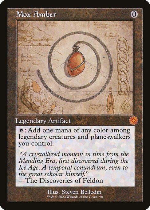 Mox Amber (98) [The Brothers' War Retro Artifacts]