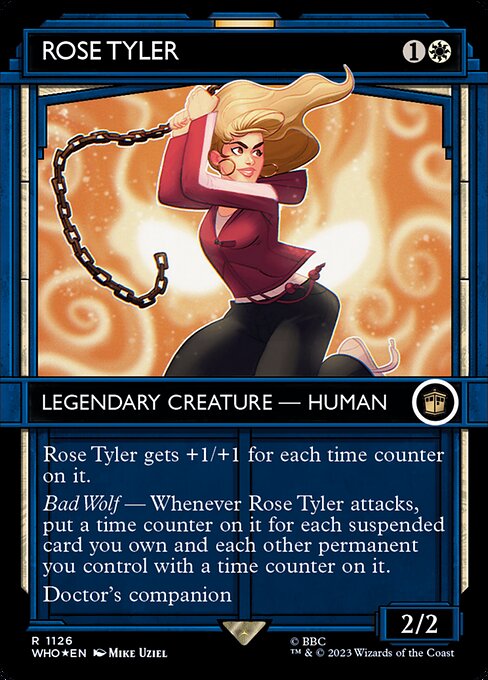 Rose Tyler (1126) [Doctor Who] [Showcase, Borderless]