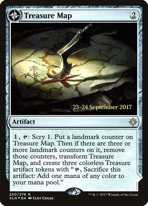 Treasure Map // Treasure Cove (250s) [Ixalan Promos]