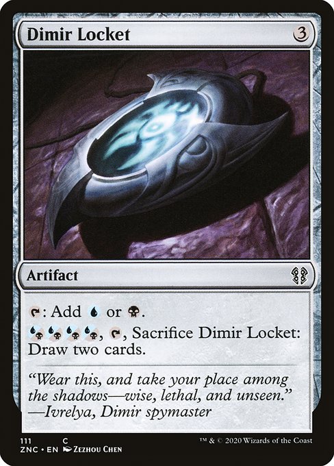 Dimir Locket (111) [Zendikar Rising Commander]
