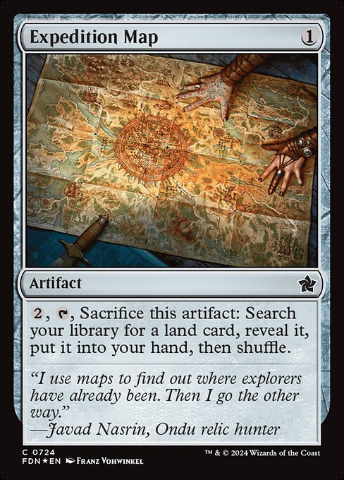 Expedition Map (724) [Foundations]