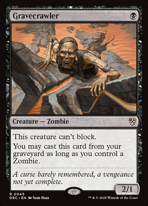 Gravecrawler (43) [Aetherdrift Commander]