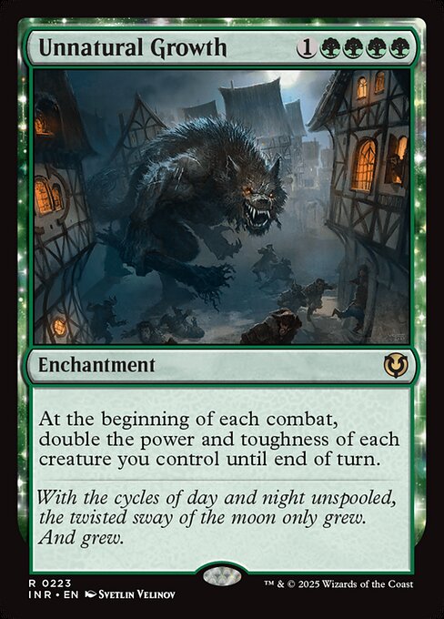 Unnatural Growth (223) [Innistrad Remastered]
