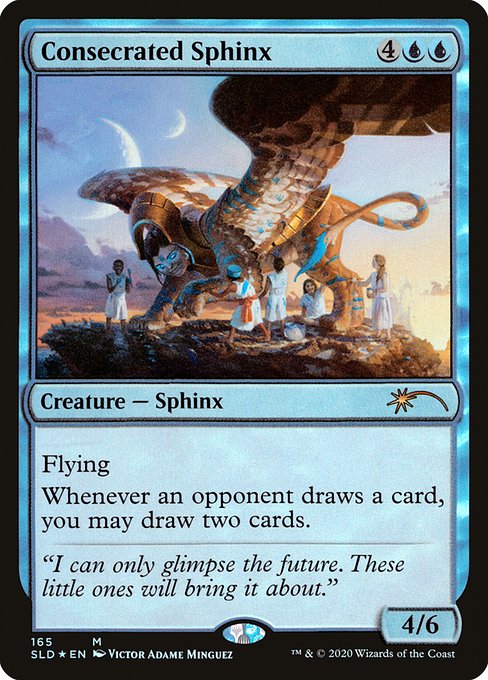 Consecrated Sphinx (165) [Secret Lair Drop]