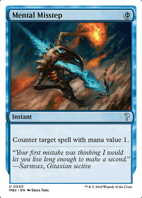 Mental Misstep (30) [Mystery Booster 2]