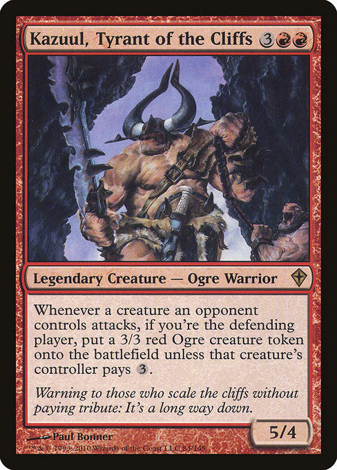 Kazuul, Tyrant of the Cliffs (84) [Worldwake]