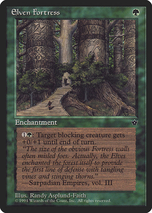 Elven Fortress (65b) [Fallen Empires]