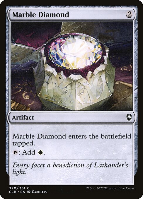 Marble Diamond (320) [Commander Legends: Battle for Baldur's Gate]