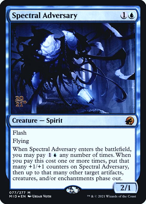 Spectral Adversary (77s) [Innistrad: Midnight Hunt Promos]