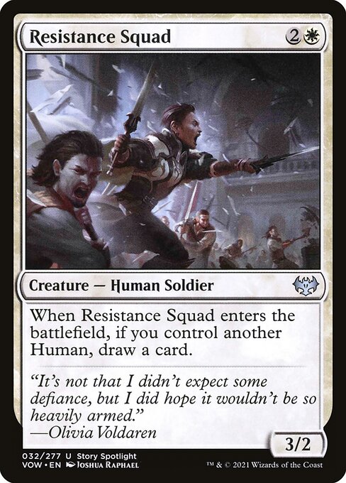 Resistance Squad (32) [Innistrad: Crimson Vow]
