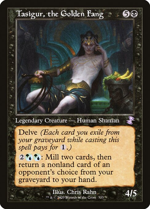 Tasigur, the Golden Fang (333) [Time Spiral Remastered]