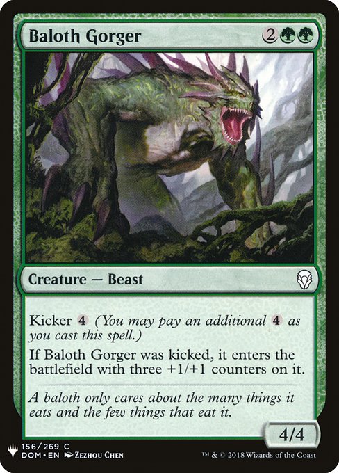 Baloth Gorger (DOM-156) [The List]