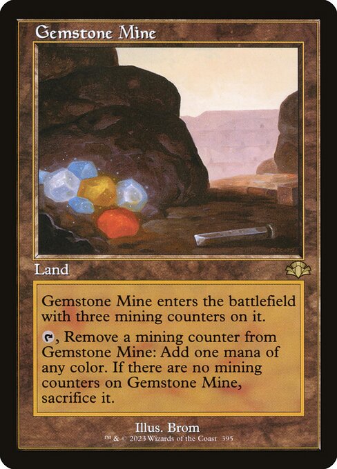 Gemstone Mine (395) [Dominaria Remastered]