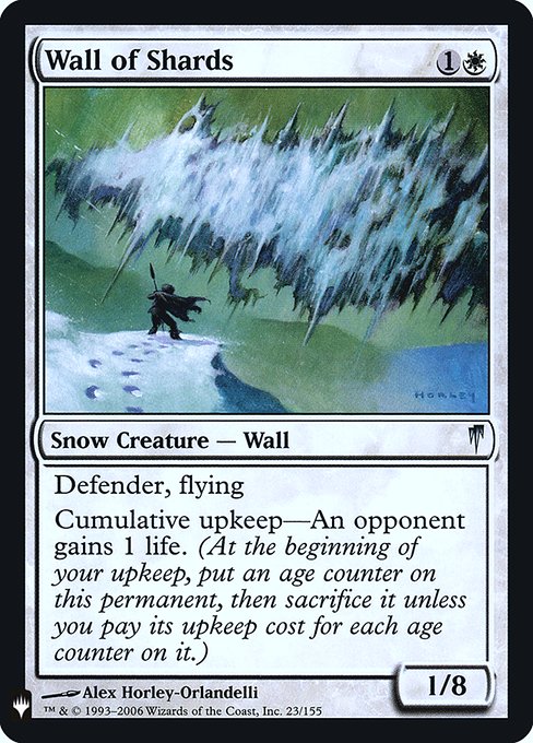 Wall of Shards (CSP-23) [The List]