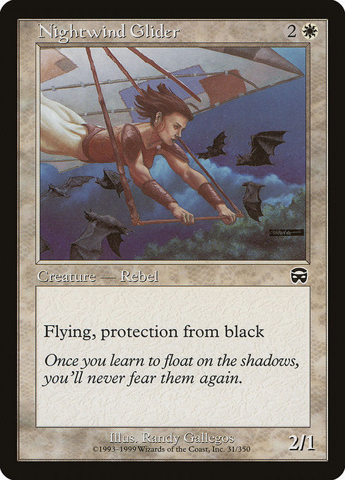 Nightwind Glider (31) [Mercadian Masques]
