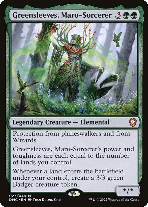 Greensleeves, Maro-Sorcerer (27) [Dominaria United Commander]