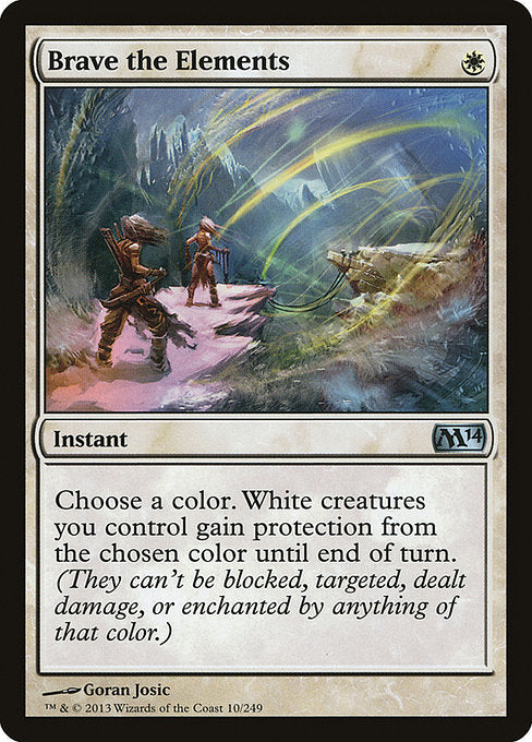 Brave the Elements (10) [Magic 2014]