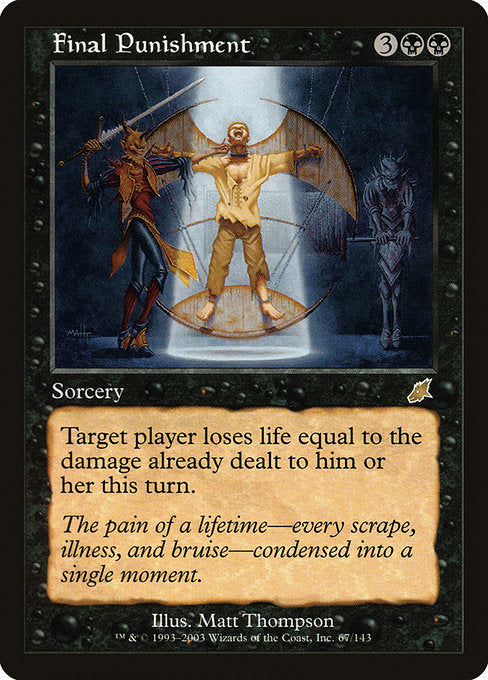 Final Punishment (67) [Scourge]