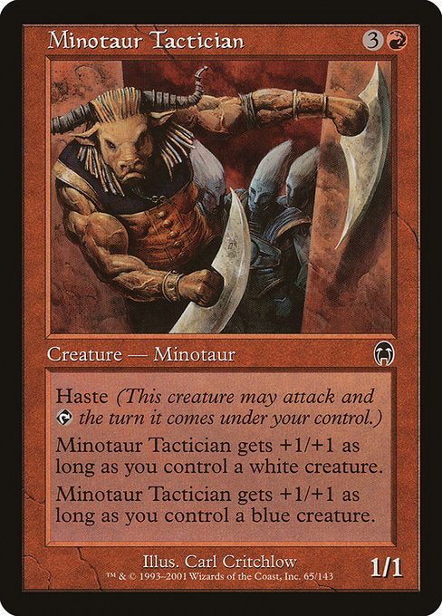Minotaur Tactician (65) [Apocalypse]