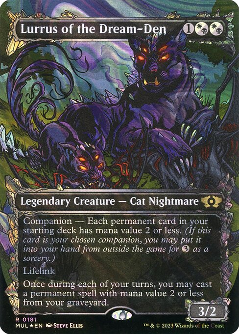 Lurrus of the Dream-Den (181) [Multiverse Legends] [Showcase, Borderless]