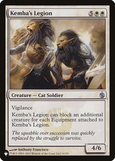 Kemba's Legion (MBS-9) [The List]