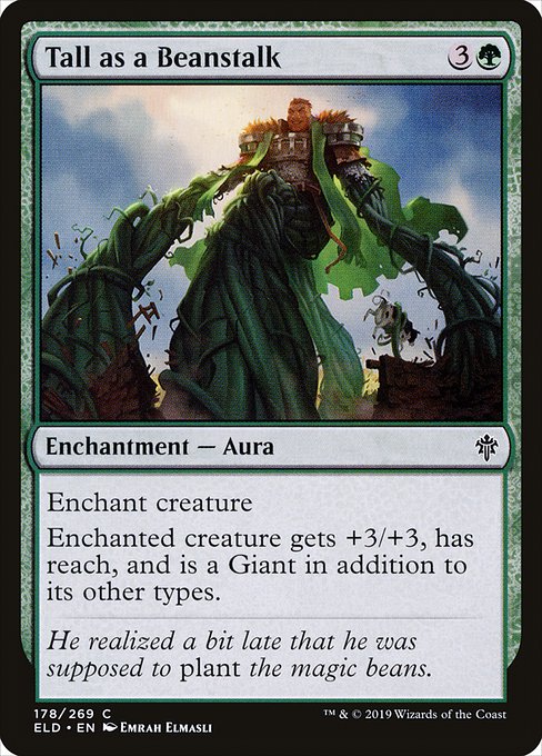 Tall as a Beanstalk (178) [Throne of Eldraine]